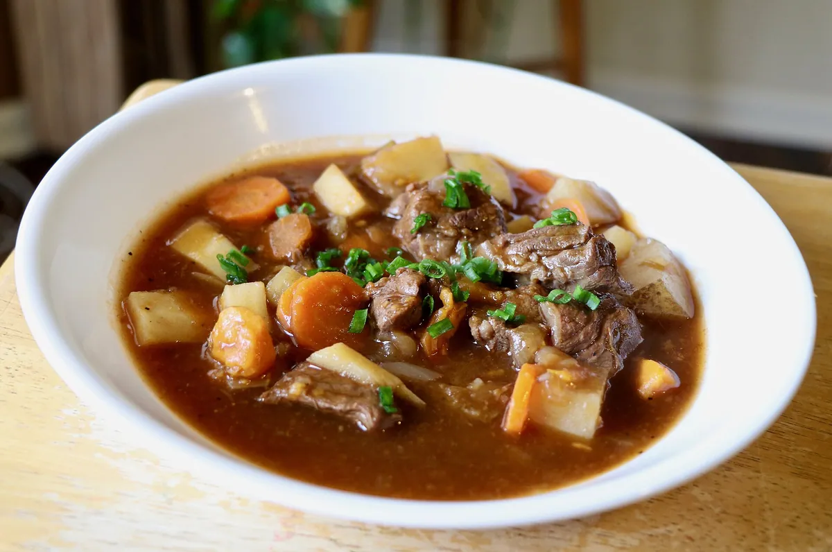 Irish food typical of Porterhouse